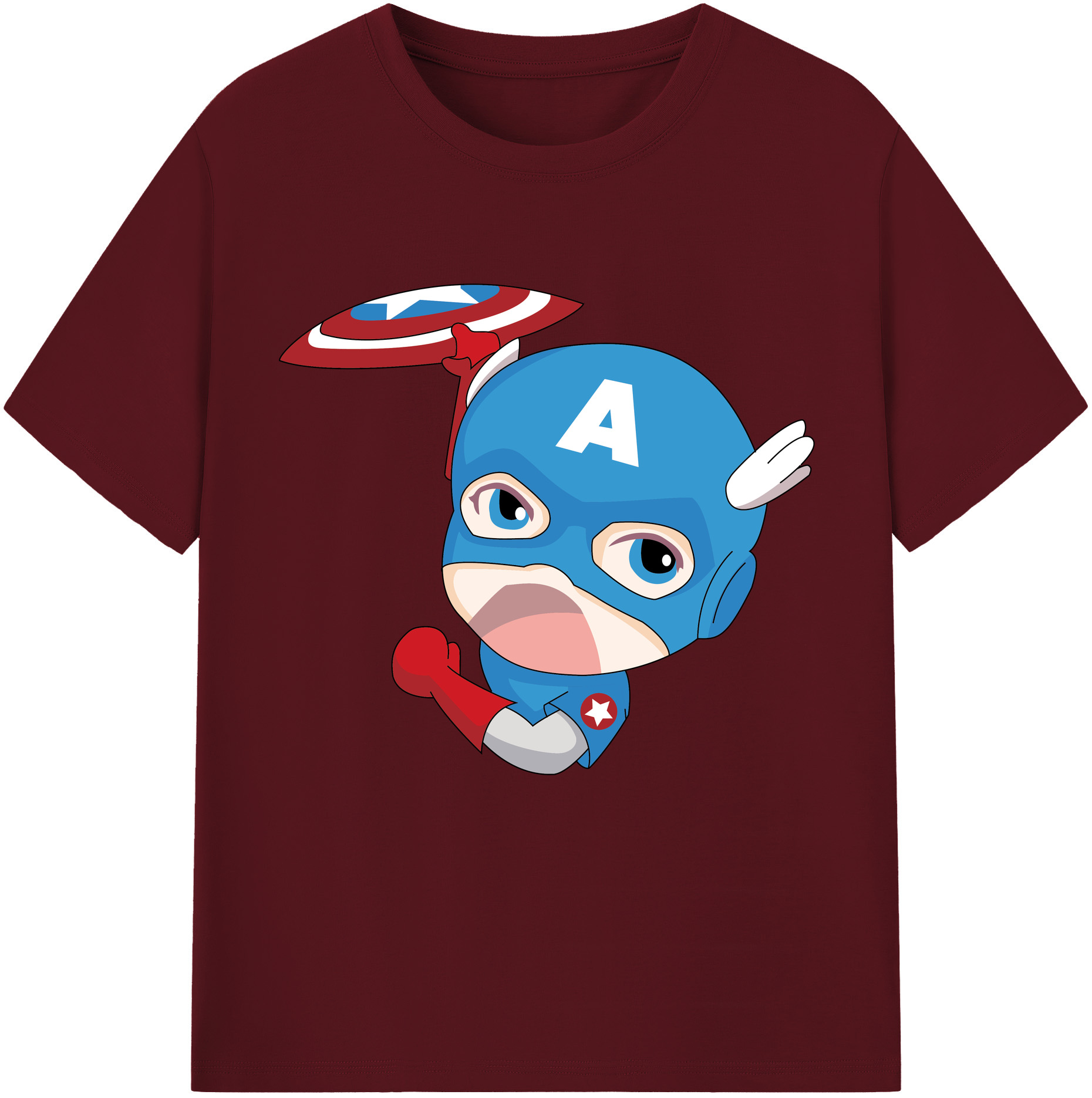 （画像用） アベンジャーズ The Avengers 綿100％半袖Tシャツ（フロントプリント）